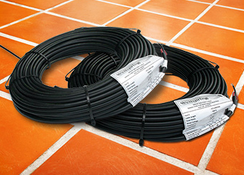 In-Slab heat cable.